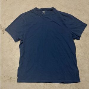 Men's Blue T-Shirt JCREW - Size Large Simple Blue T Shirt - Mens WORN ONCE